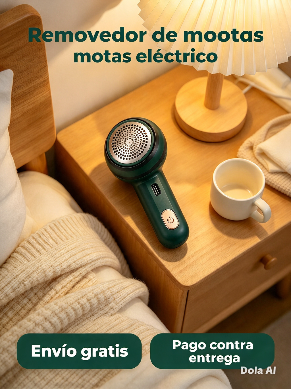 🔌 QUITA MOTAS ELÉCTRICO — DEJA TU ROPA COMO NUEVA ✨