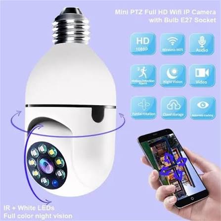 Camara Panoramica Seguridad Wifi 360