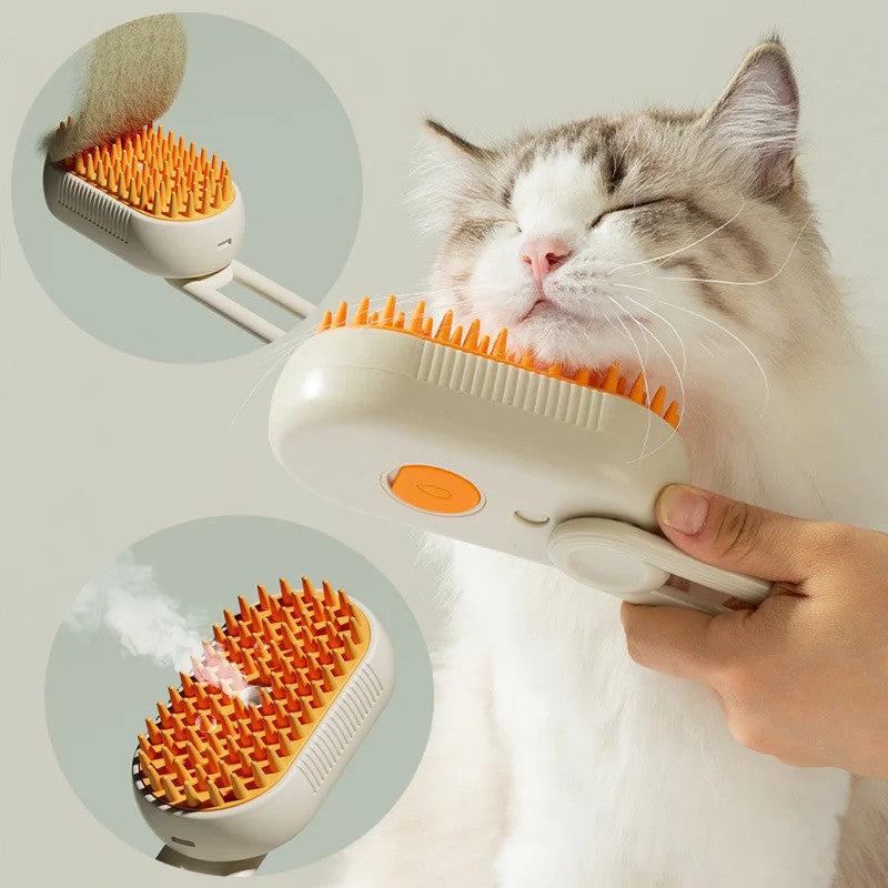 Cepillo de vapor para mascotas